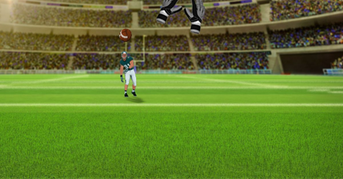 Amerikansk Fotboll - Fånga bollen och bli hjälte på planen