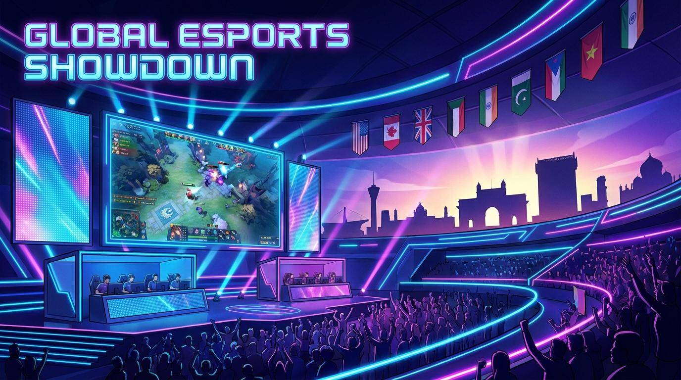 Global Esports Games kickar igång i Mumbai - Dota 2 och Clash Royale i fokus