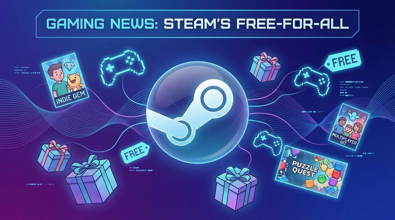 Gratisspel-floden: Steam svämmar över av nya gratispel i mars 2026
